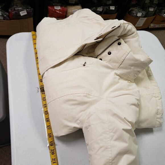 Eddie Bauer Womens Weatheredge Goose Down Jacket Size S Skiing Winter Neutral - Picture 11 of 15